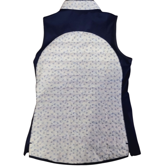 Peter Millar Fuse Tossed Paisley Hybrid Vest - Insulated - Picture 5 of 6